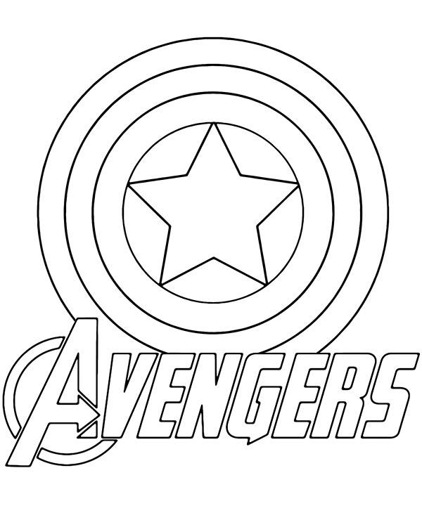 10 Avengers Logo Coloring Pages to Unleash Your Inner Superhero