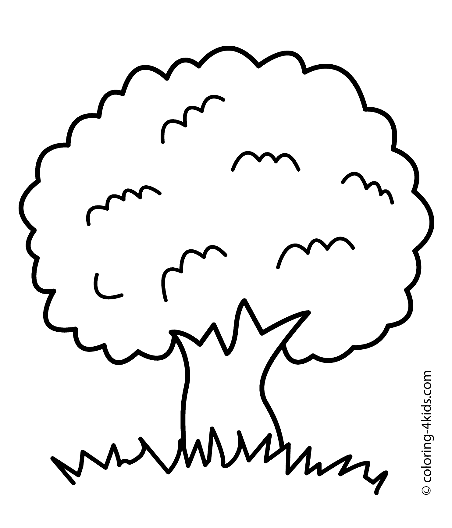 37+ Top Tree Coloring Pages Sketch