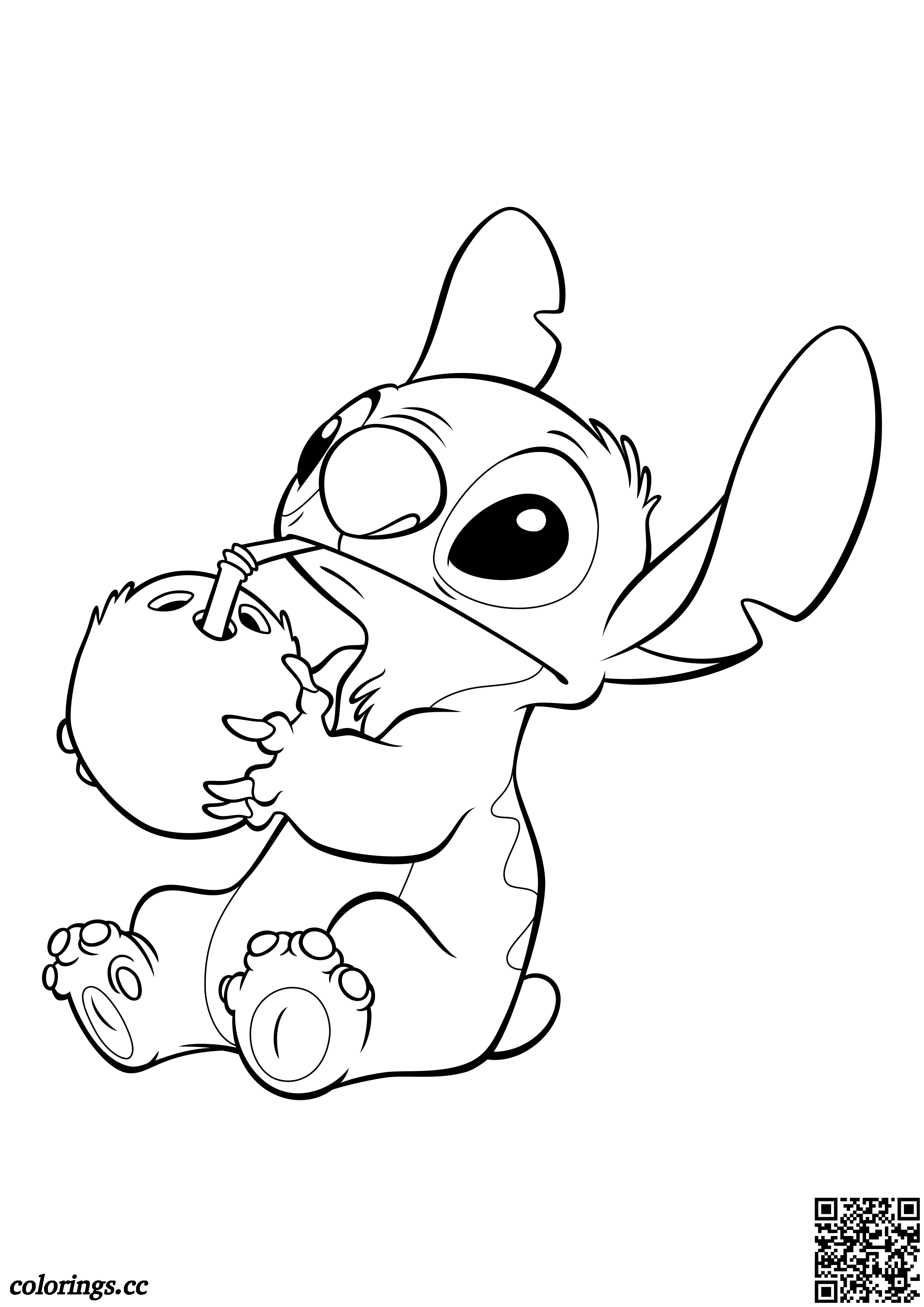 47+ Top Cute Stitch Coloring Pages PDF Printable