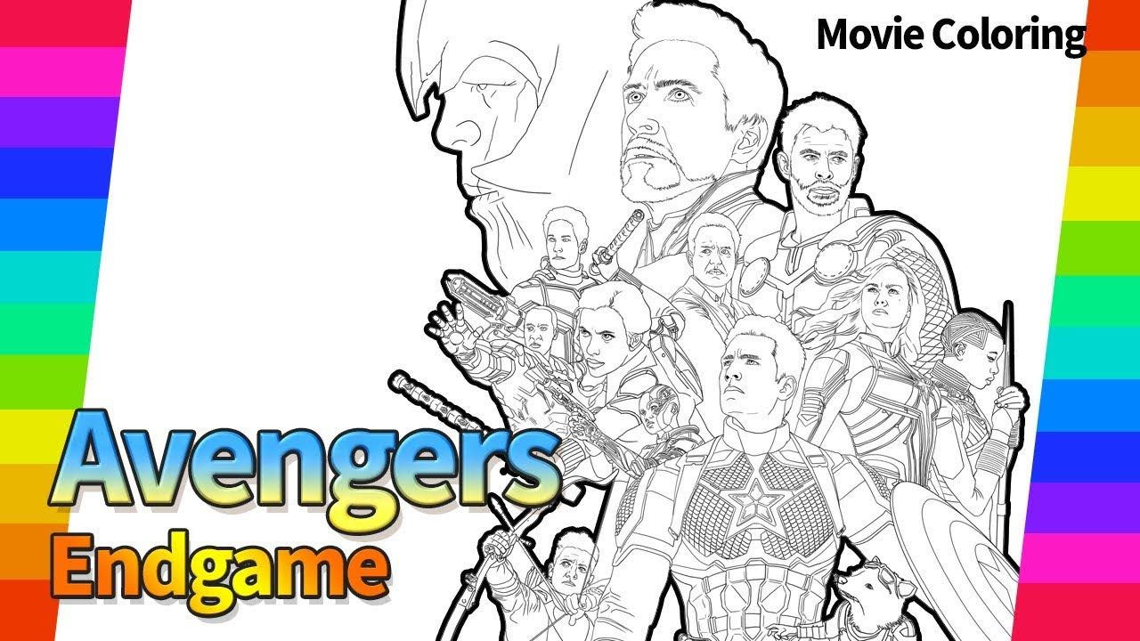 10 Avengers Endgame Coloring Books to Unleash Your Inner Superhero