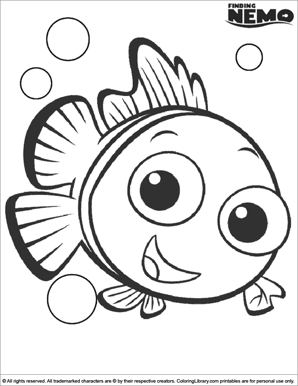 46+ Free Nemo Coloring Pages for Adult