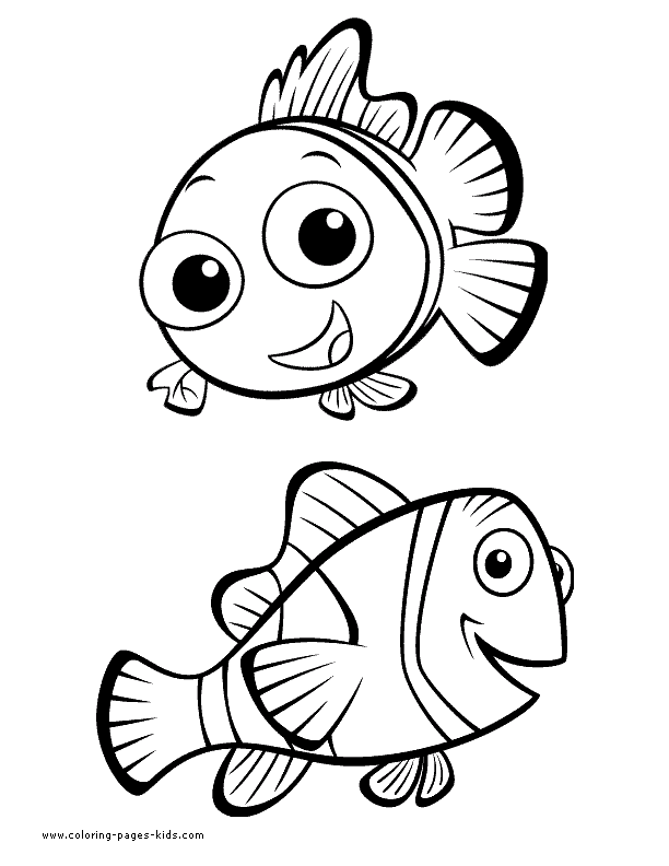 42+ Top Nemo Coloring Pages PDF Printable