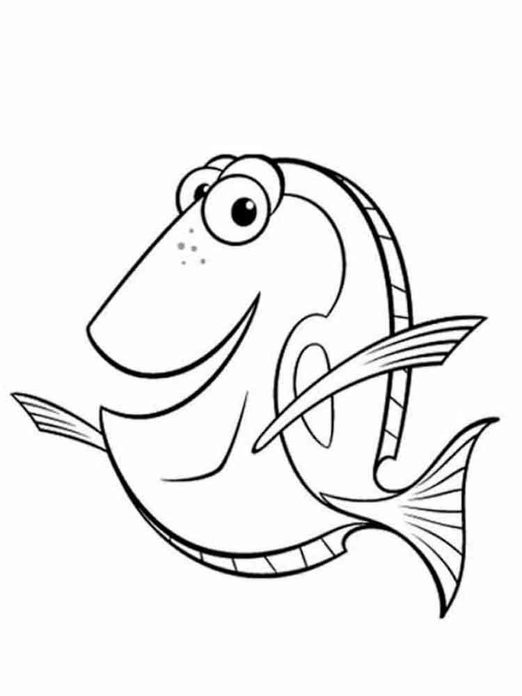 45+ Download Nemo Coloring Pages for Kids