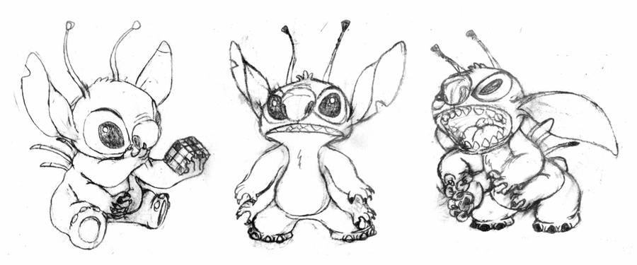 32+ Download Stitch Alien Coloring Pages for Adult