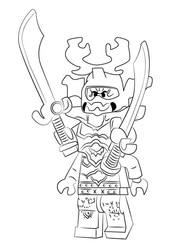 36+ Unique Free LEGO Ninjago Coloring Pages for Kids