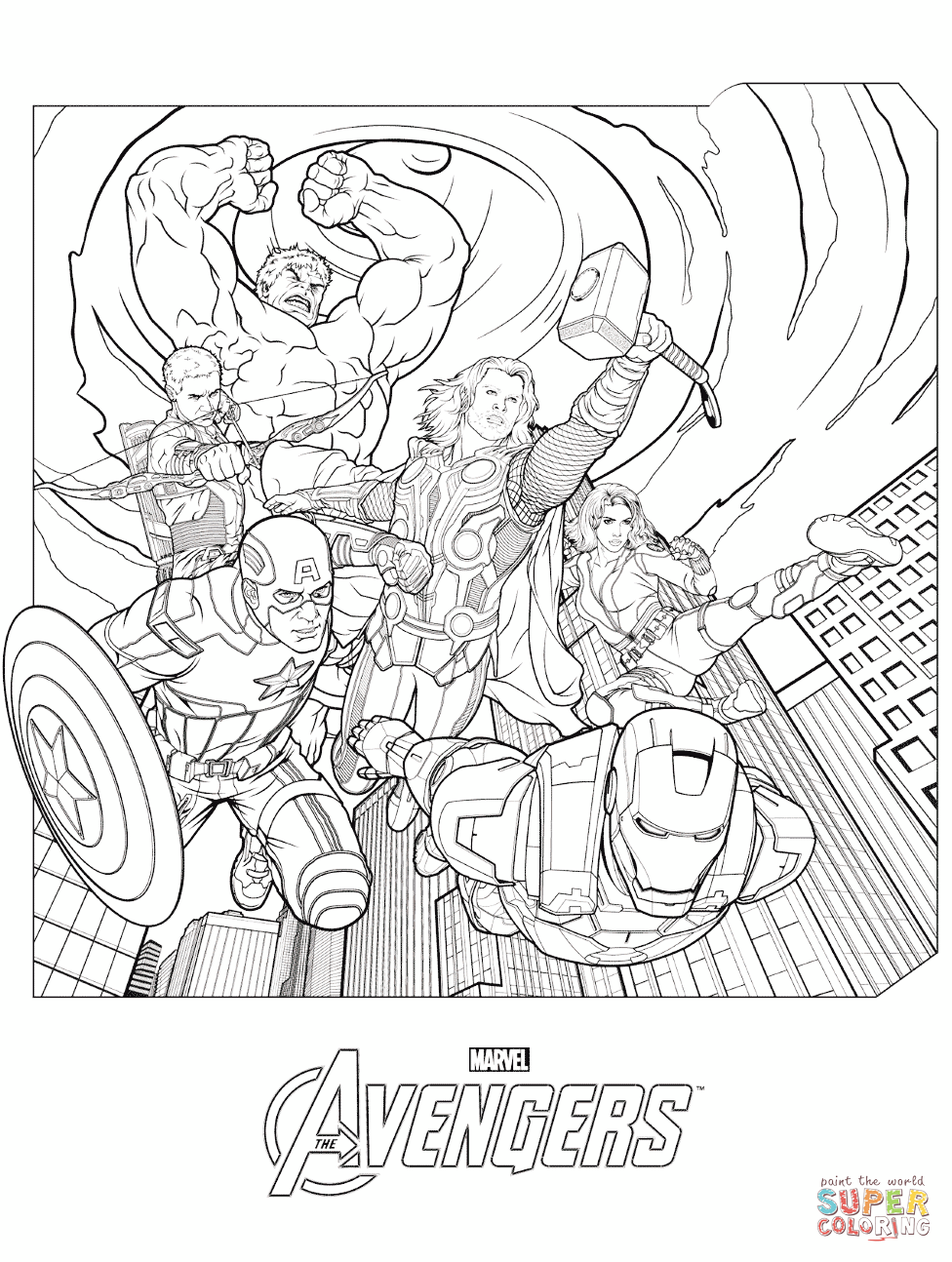 37+ Printable Avengers Mandala Coloring Pages PDF Printable