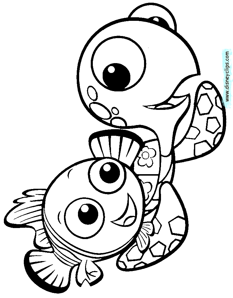 30+ Top Nemo Coloring Pages Colored