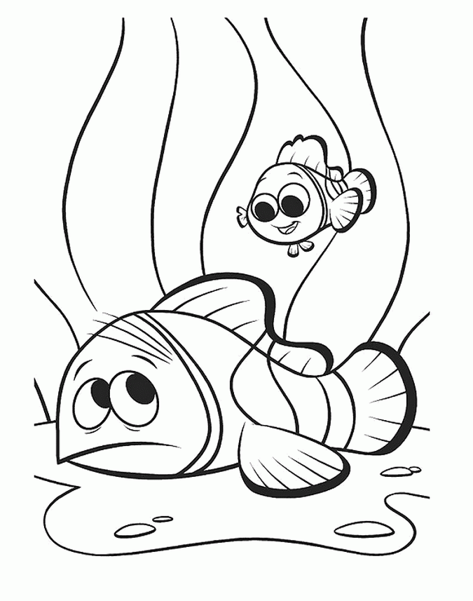 32+ Printable Nemo Coloring Pages Sketch