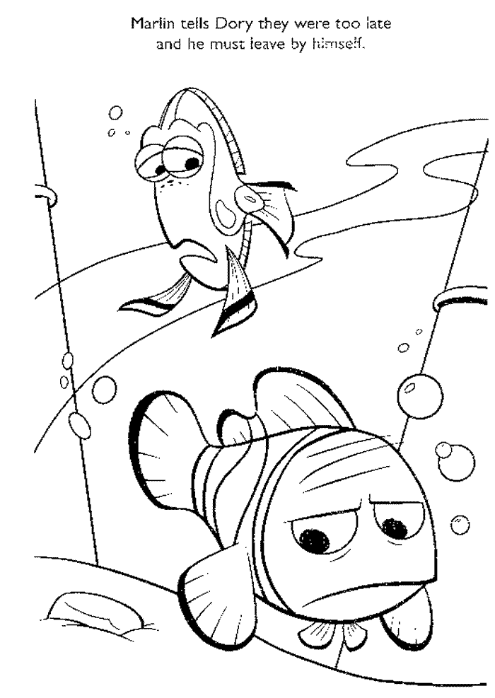 36+ Free Nemo Coloring Pages PDF Printable