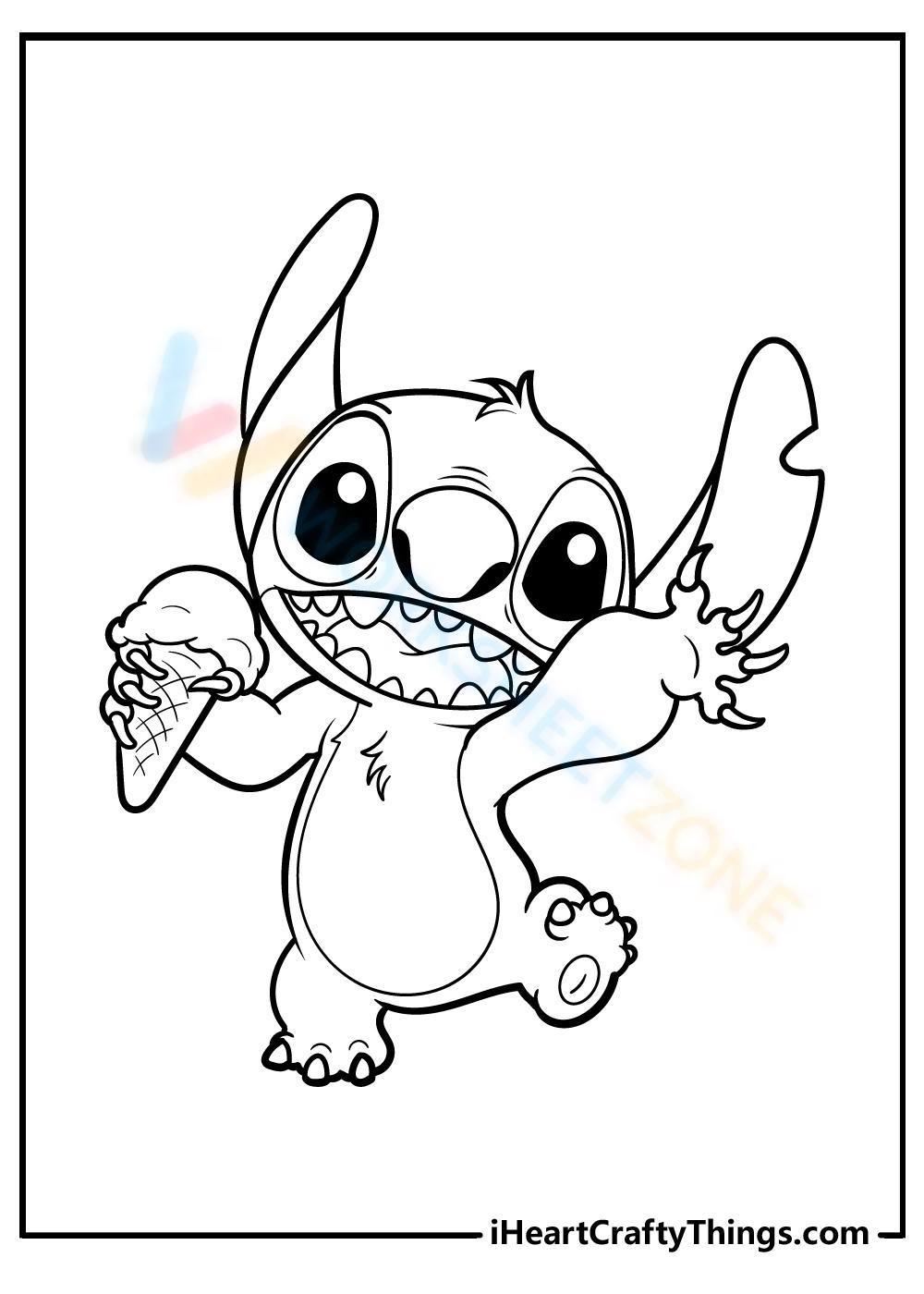 32+ Best of Stitch Alien Coloring Pages Books