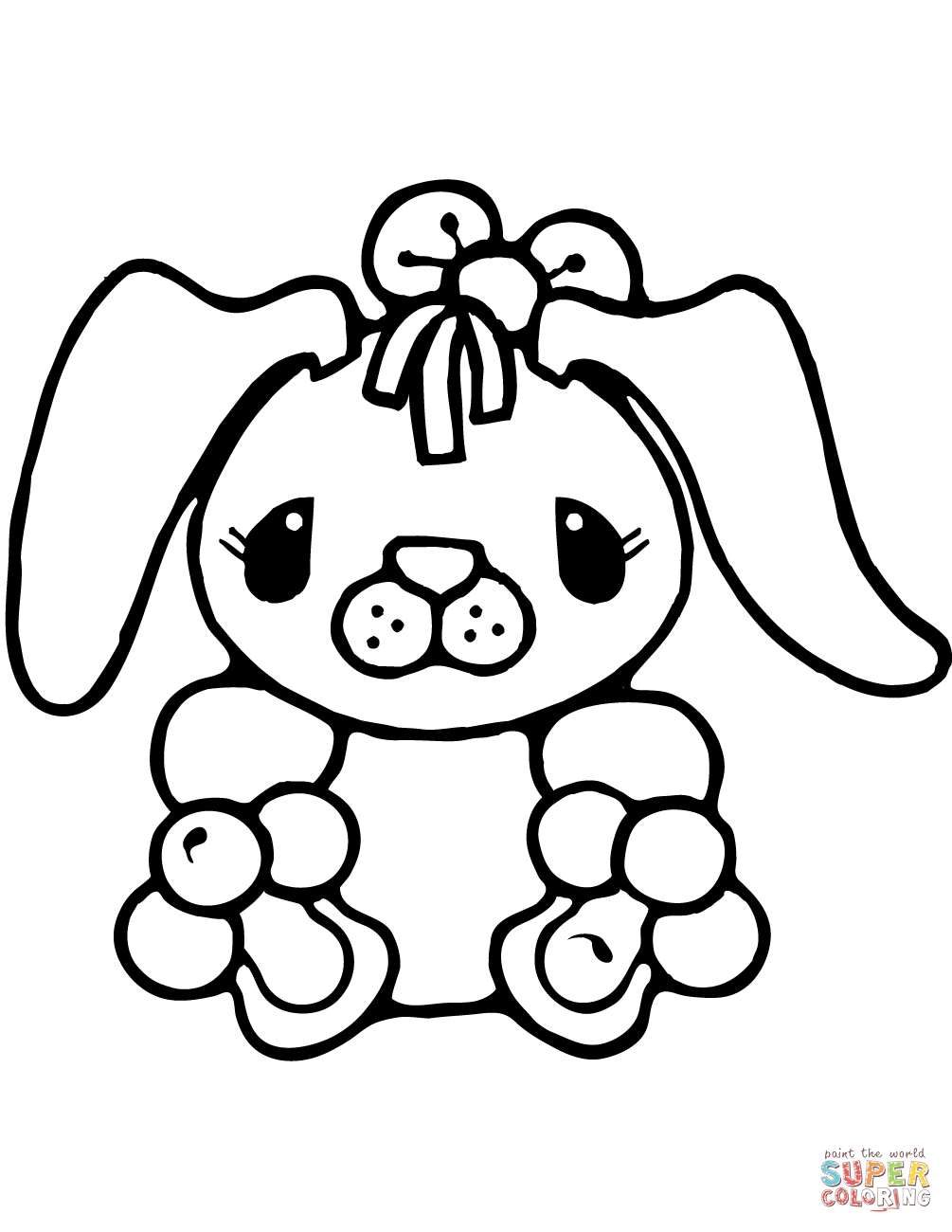 44+ Top Bunny Coloring Pages for Kids