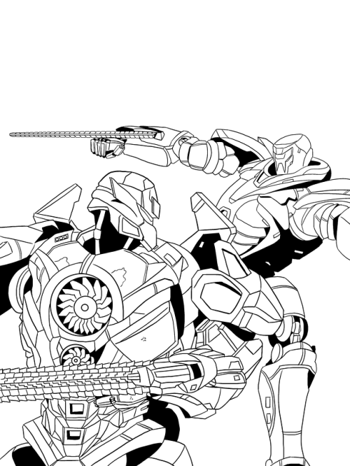 10 Gipsy Avenger Coloring Pages to Unleash Your Inner Jaeger Pilot