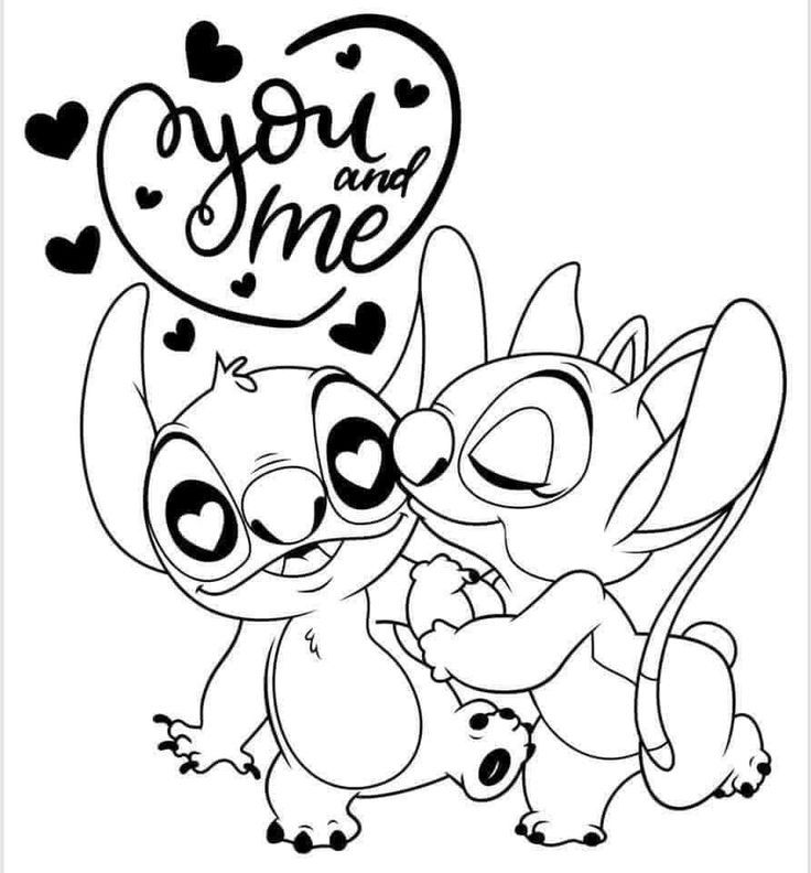 26 Cute Stitch Coloring Pages Free Printable 4