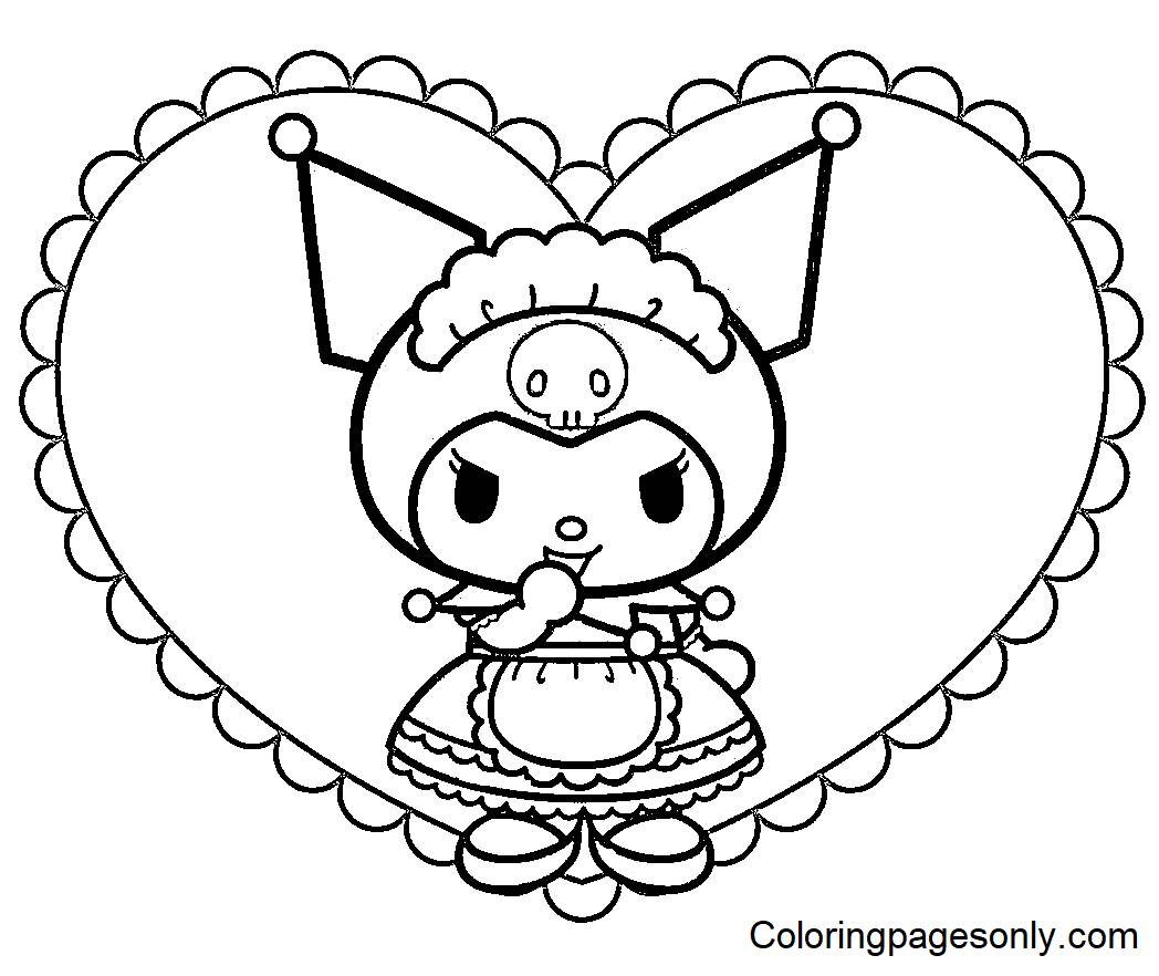 30 Sanrio Kuromi Printable Coloring Pages 14