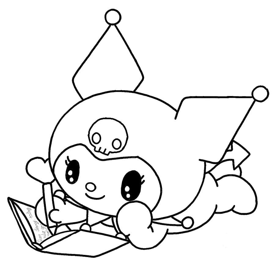 30 Sanrio Kuromi Printable Coloring Pages 18