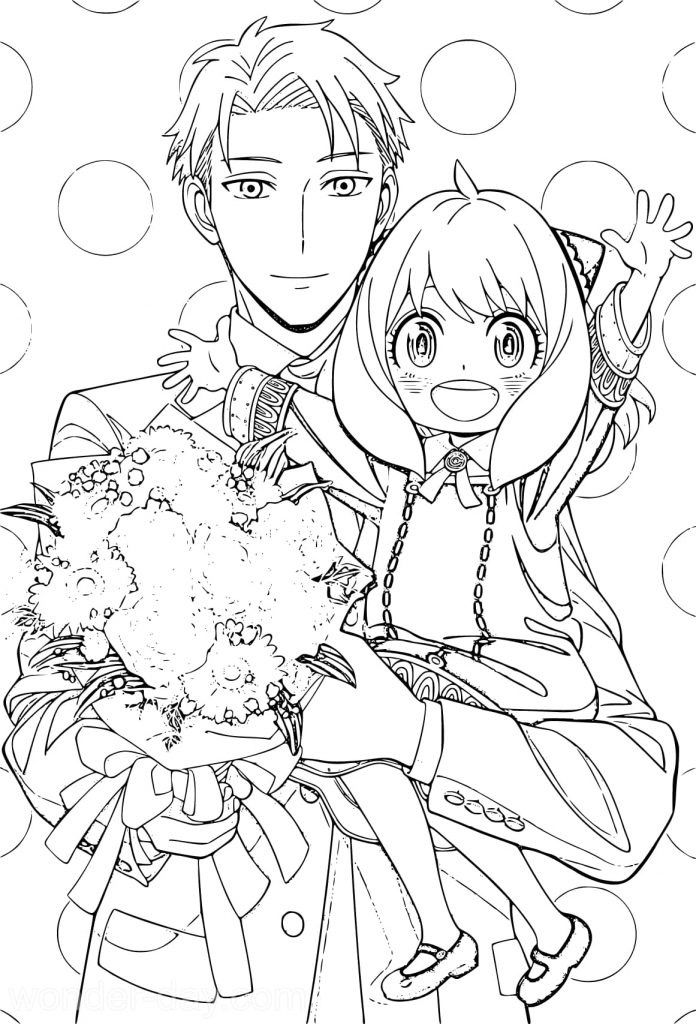 45 Manga Anime Girls Coloring Pages Free Printable 30