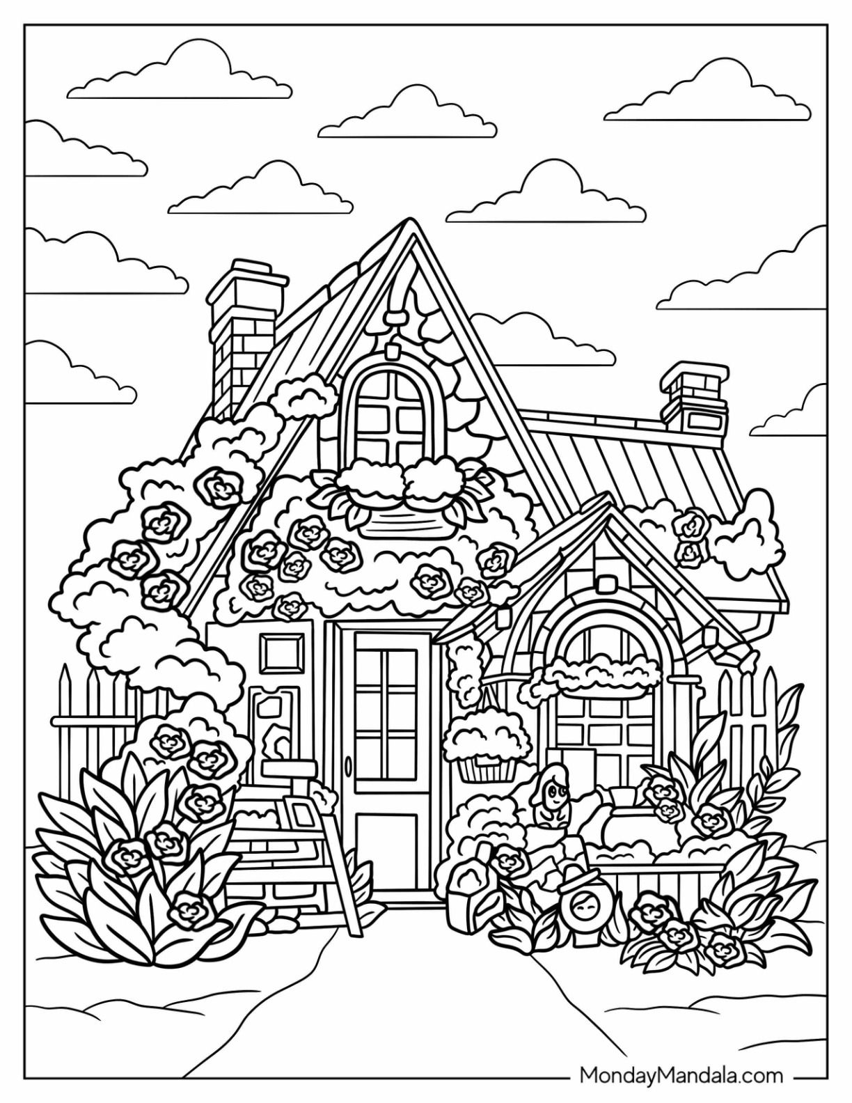 49 Coloring Sheets for Teens Aesthetic 12