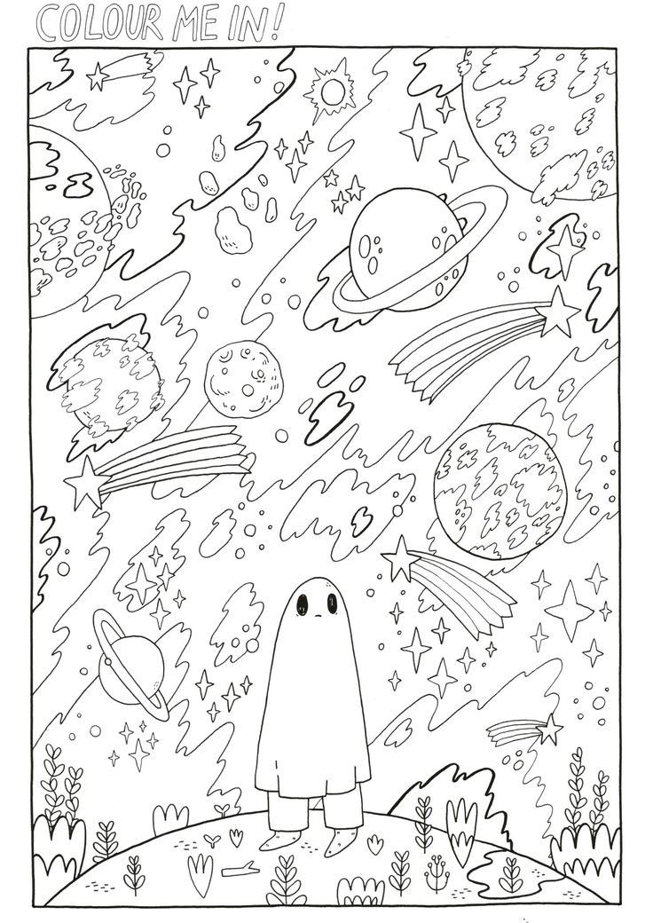 49 Coloring Sheets for Teens Aesthetic 34