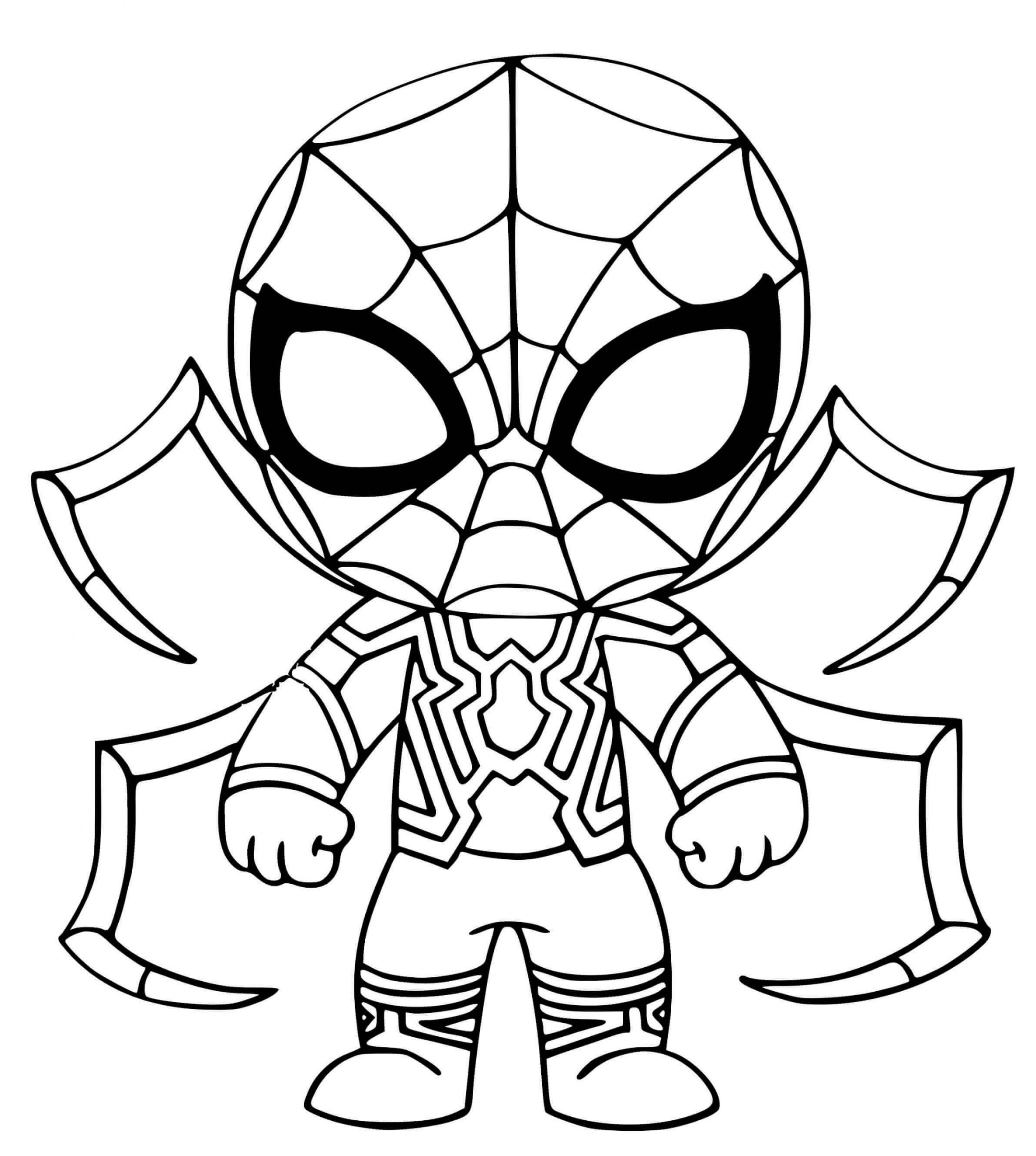 Iron Man Chibi Coloring Pages Free Printable 29