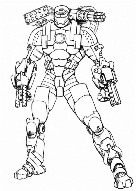 Iron Man Coloring Pages Printable Free Printable 26