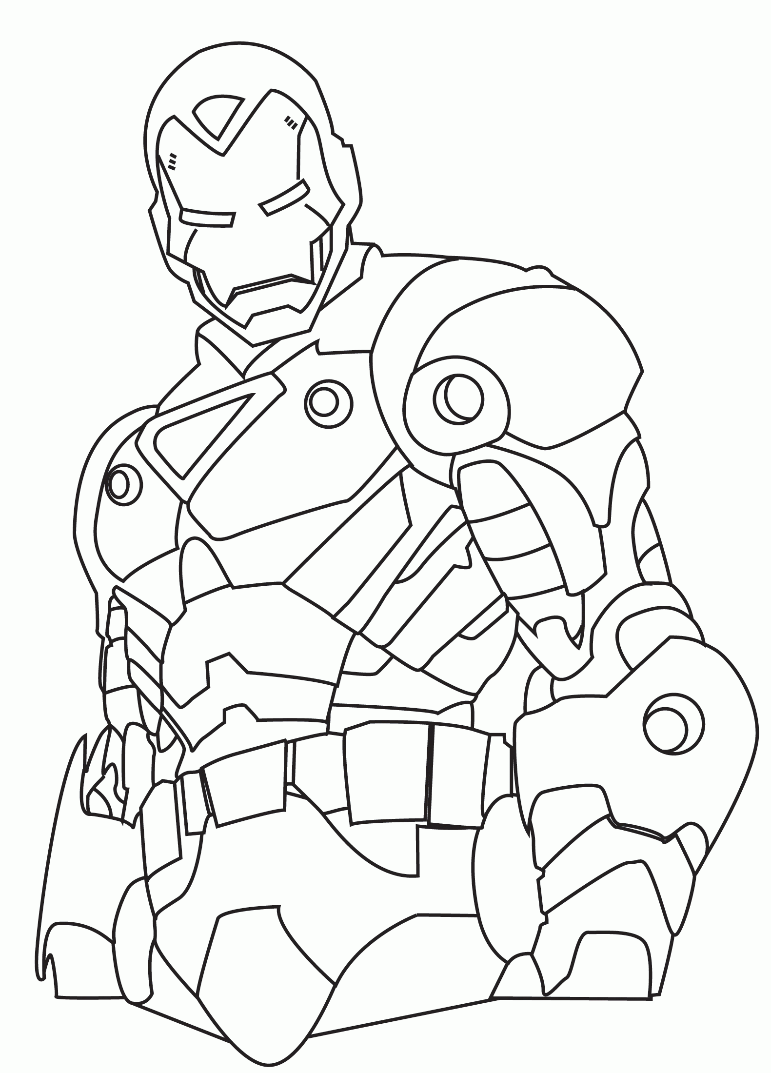 Iron Man Coloring Pages Printable Free Printable 28