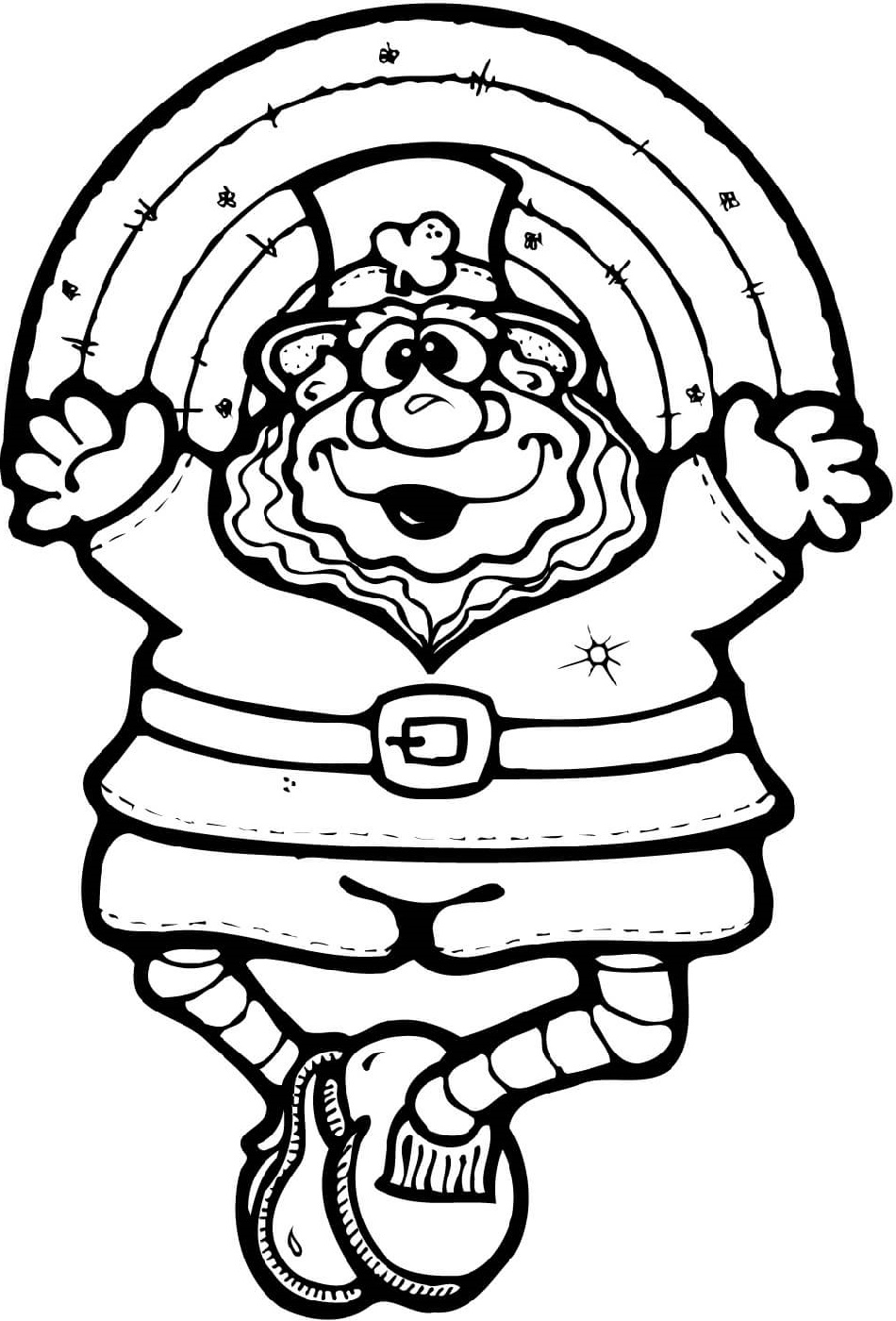 70+ Leprechaun Coloring Pages 54