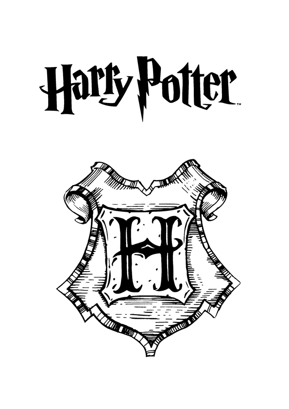 31 Magical Harry Potter Coloring Pages Printable 7