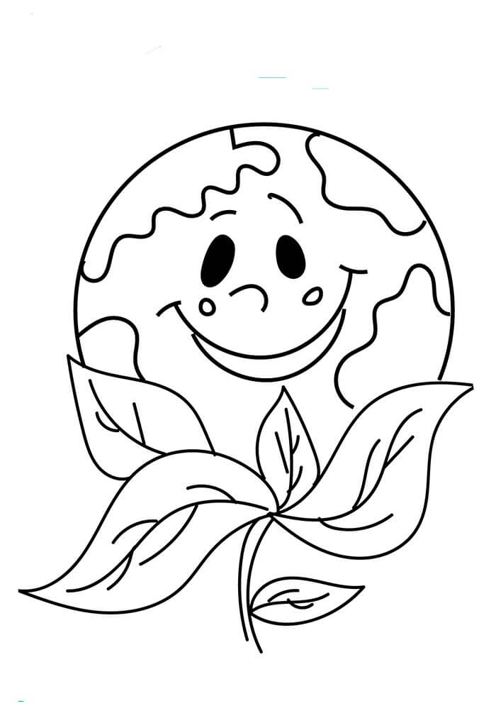 Earth Day Coloring Pages Printable Care 11