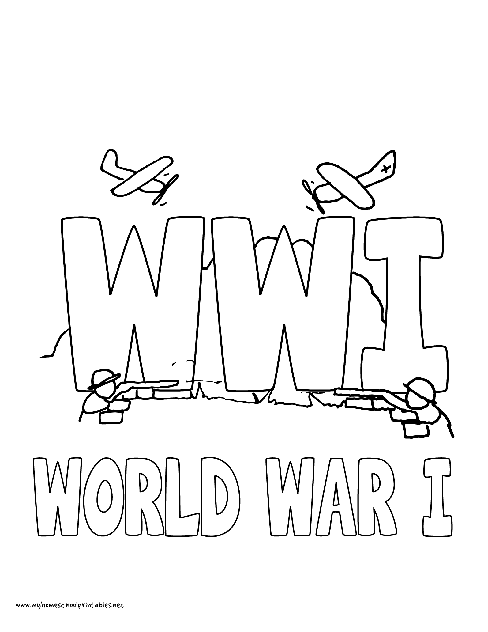 31 Historic World War 2 Coloring Pages Printable 3